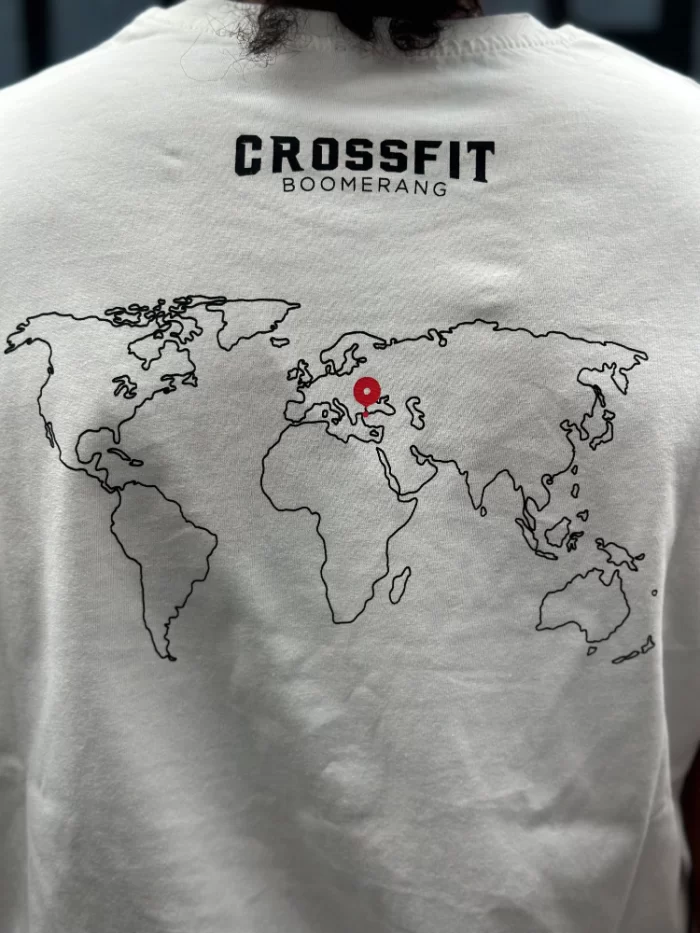 CrossFit Get Your Power Back Beyaz Tisort